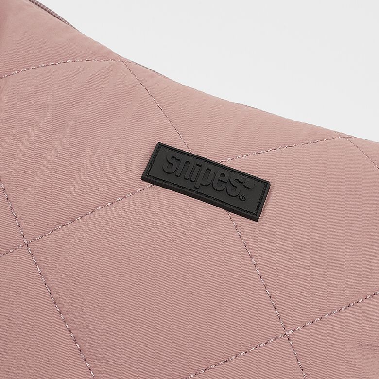 Badge Basic Logo Diamond Quilted Shoulder Bag
