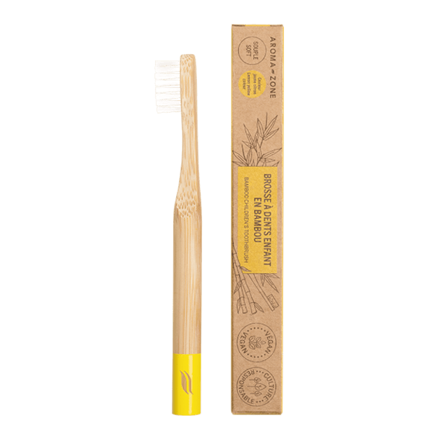 Brosse à dents enfant souple en bambou