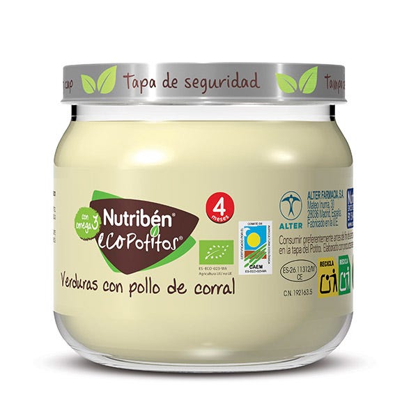 Bio dětská výživa pro začátečníky se zeleninou a kuřecím masem | 120 g