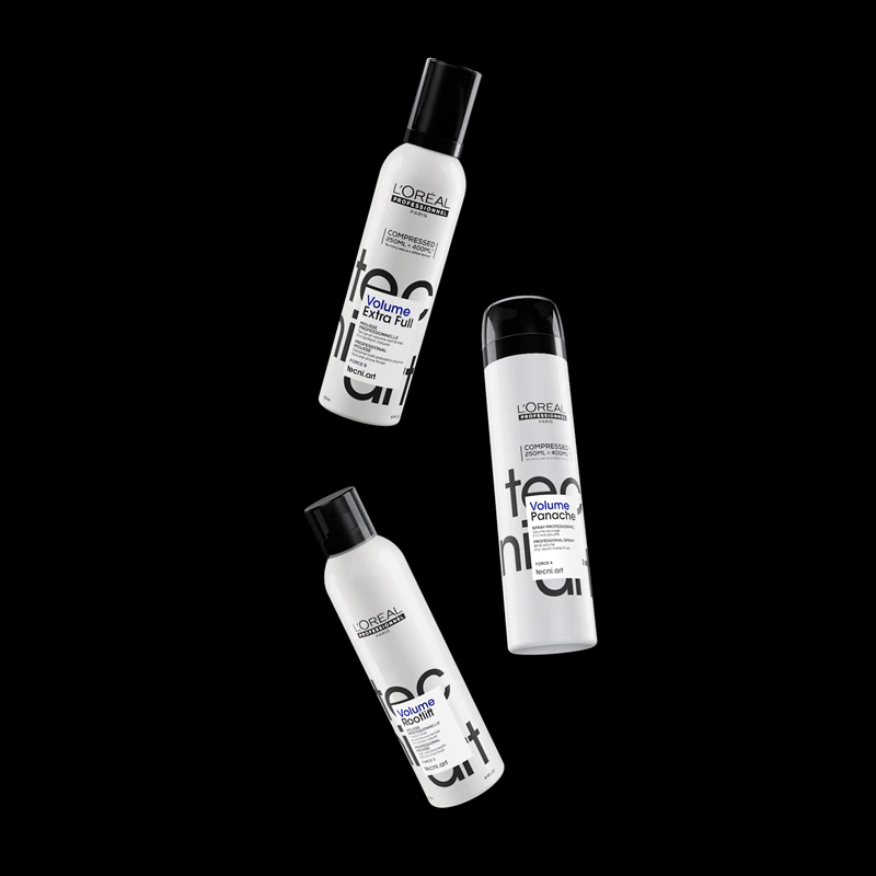 L'Oréal Professionnel Tecni.Art Volume Rootlift Haarschaum, der Volumen vom Ansatz an verleiht