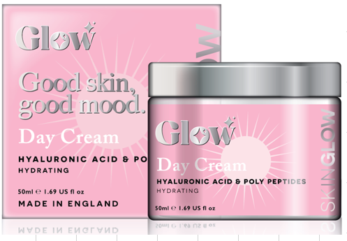 Denný krém Skin Glow s kyselinou hyalurónovou a polypeptidmi Kozmetika na tvár
