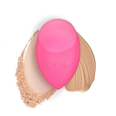 Houbička na make-up LA Girl s držákem 1 ks 1 ks