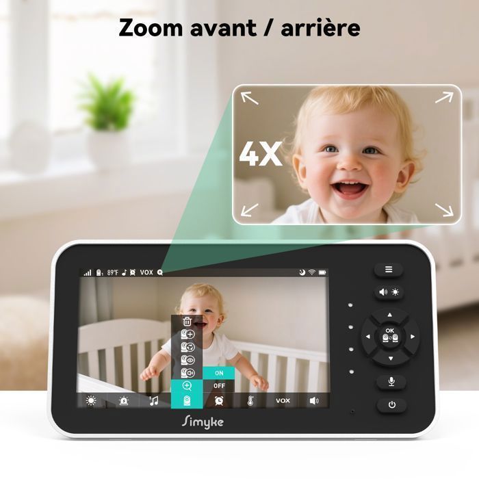 Simyke Baby Monitor 330° - 5