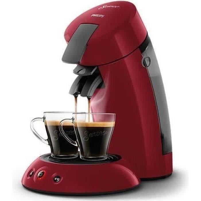 PHILIPS SENSEO ORIGINAL HD6553/81 Pod-koffiezetapparaat met Crema Plus Red Aroma Booster + 32 SENSEO Espresso Brazil-pods