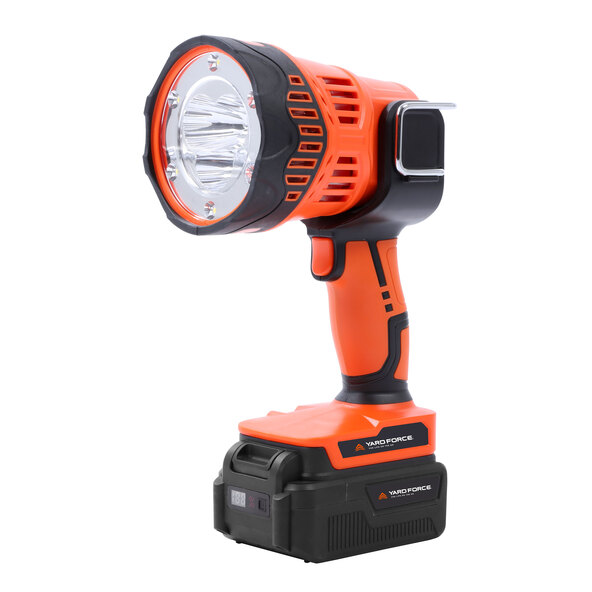 Lampă de grădină LED cu baterii, 20 V, inclusiv baterie și încărcător