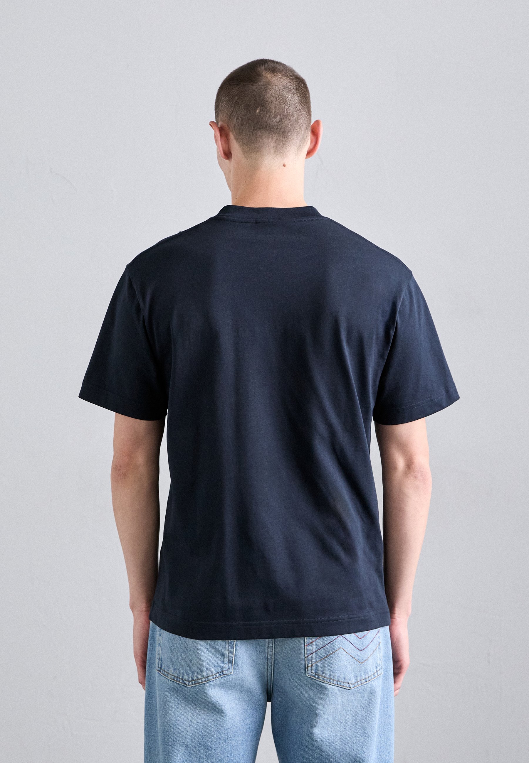 Missoni T-shirt met korte mouwen en print - marineblauw
