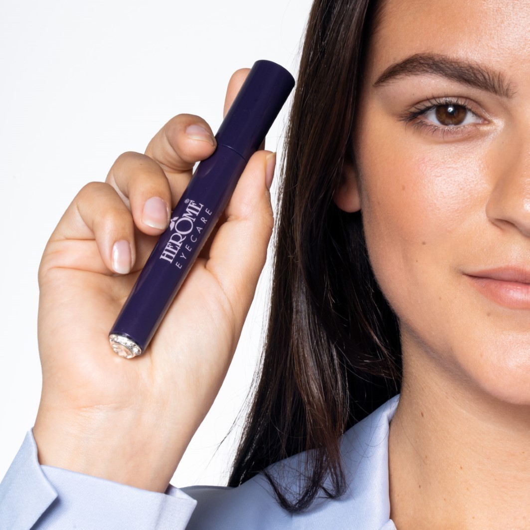 Herome Cosmetics Brilliant blakstienų tušas, šokolado rudos spalvos, 1 vnt.