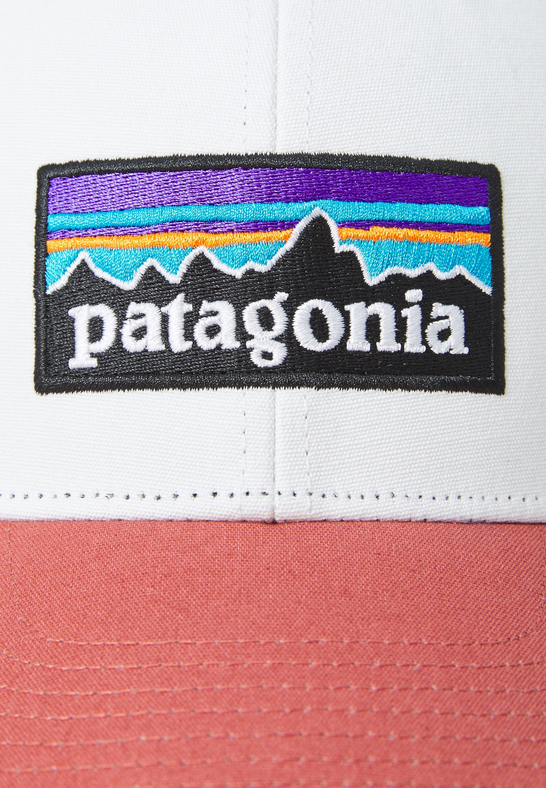 Boné Patagonia P-6 LOGO LOPRO TRUCKER UNISSEX - Branco bétula