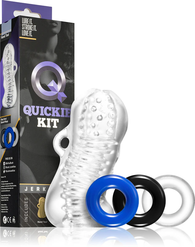 Blush Jerk Off Quickie Kit – erotisches Zubehörset