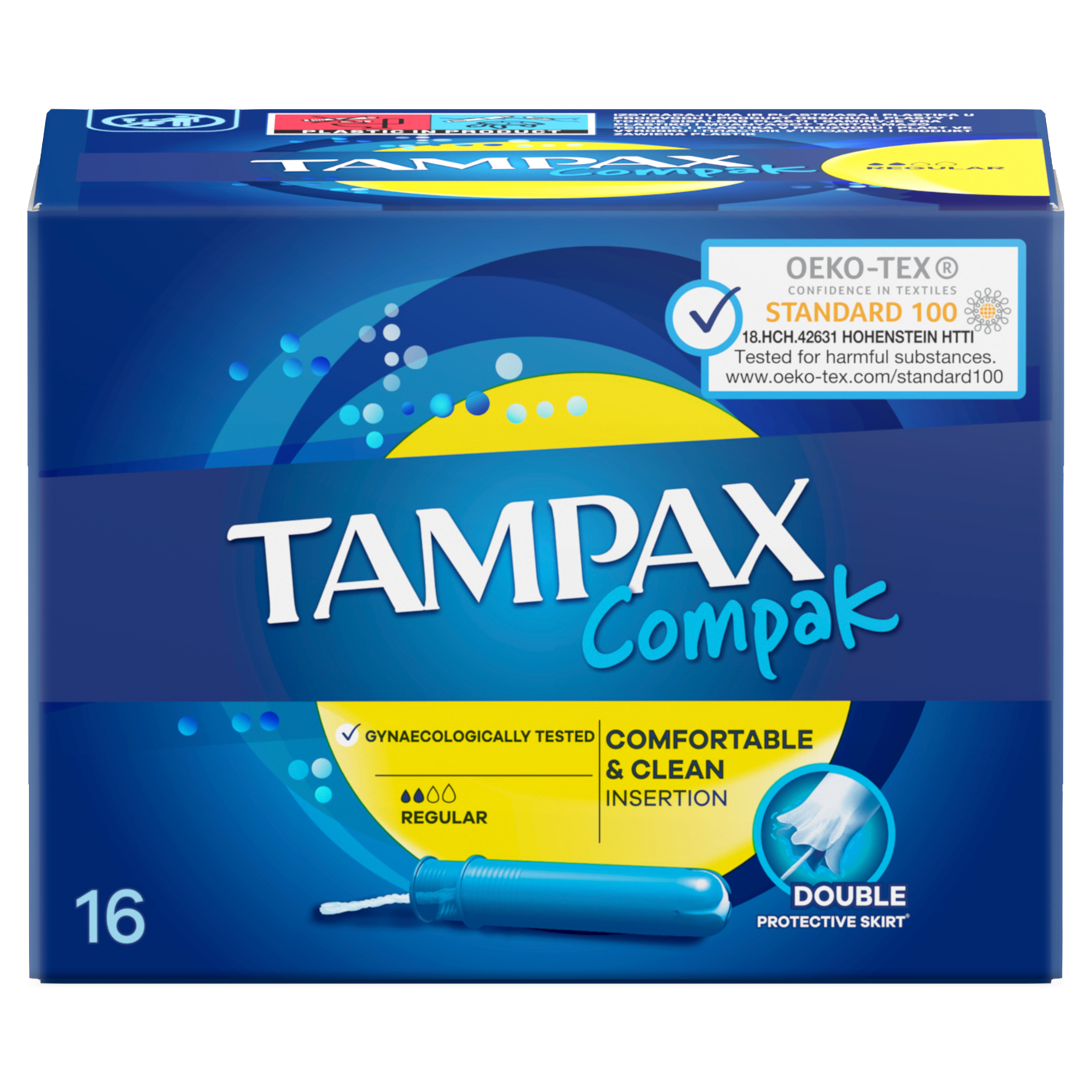 Tampax tamponger 16 st Compak