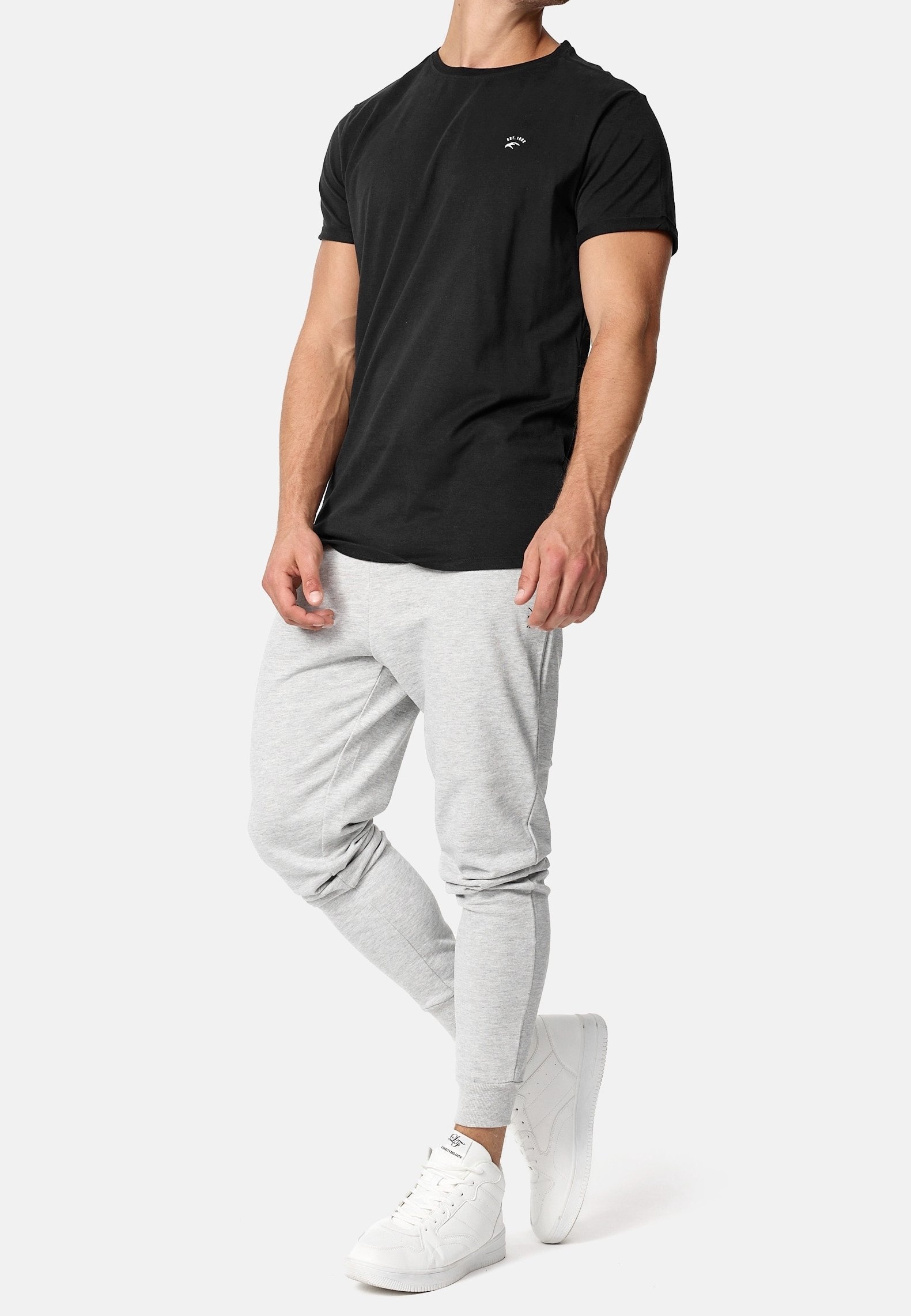 Bas de survêtement INDICODE JEANS - gris clair
