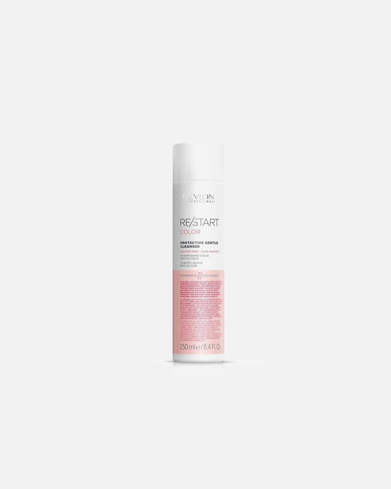 Revlon Professional Restart RE/START™ COLOR šampon: blag šampon brez sulfatov za zaščito barve - 250 ml