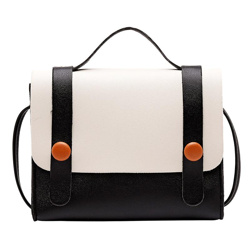 Sac bandoulière portable pour femme, sacoche pour téléphone portable, mini sac à main de créateur aux couleurs contrastées