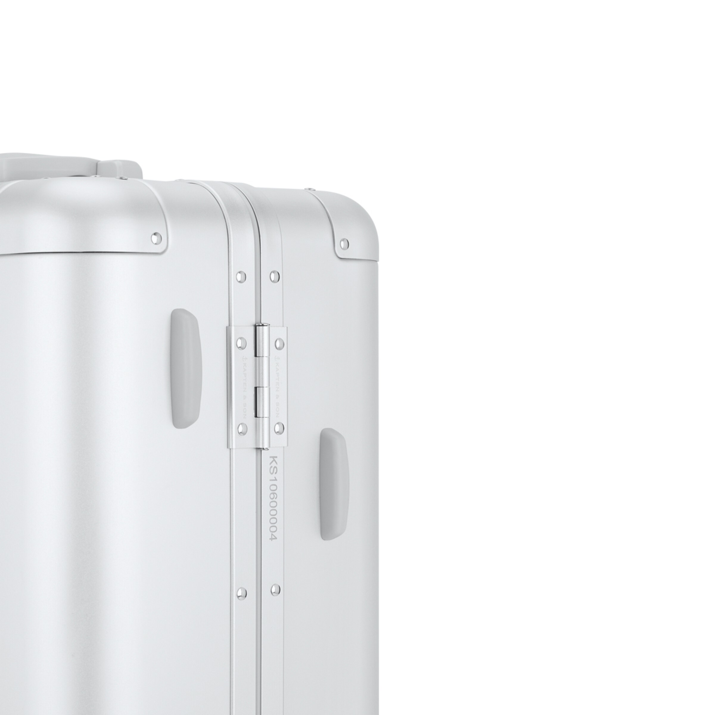 Cabine en aluminium argentée à Heathrow