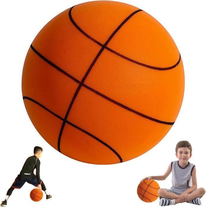 Balón de baloncesto silencioso mejorado 2025, tamaños 3/5/7, balón de baloncesto silencioso para interiores, balón de baloncesto sin ruido para interiores, balón de baloncesto de espuma para interiores