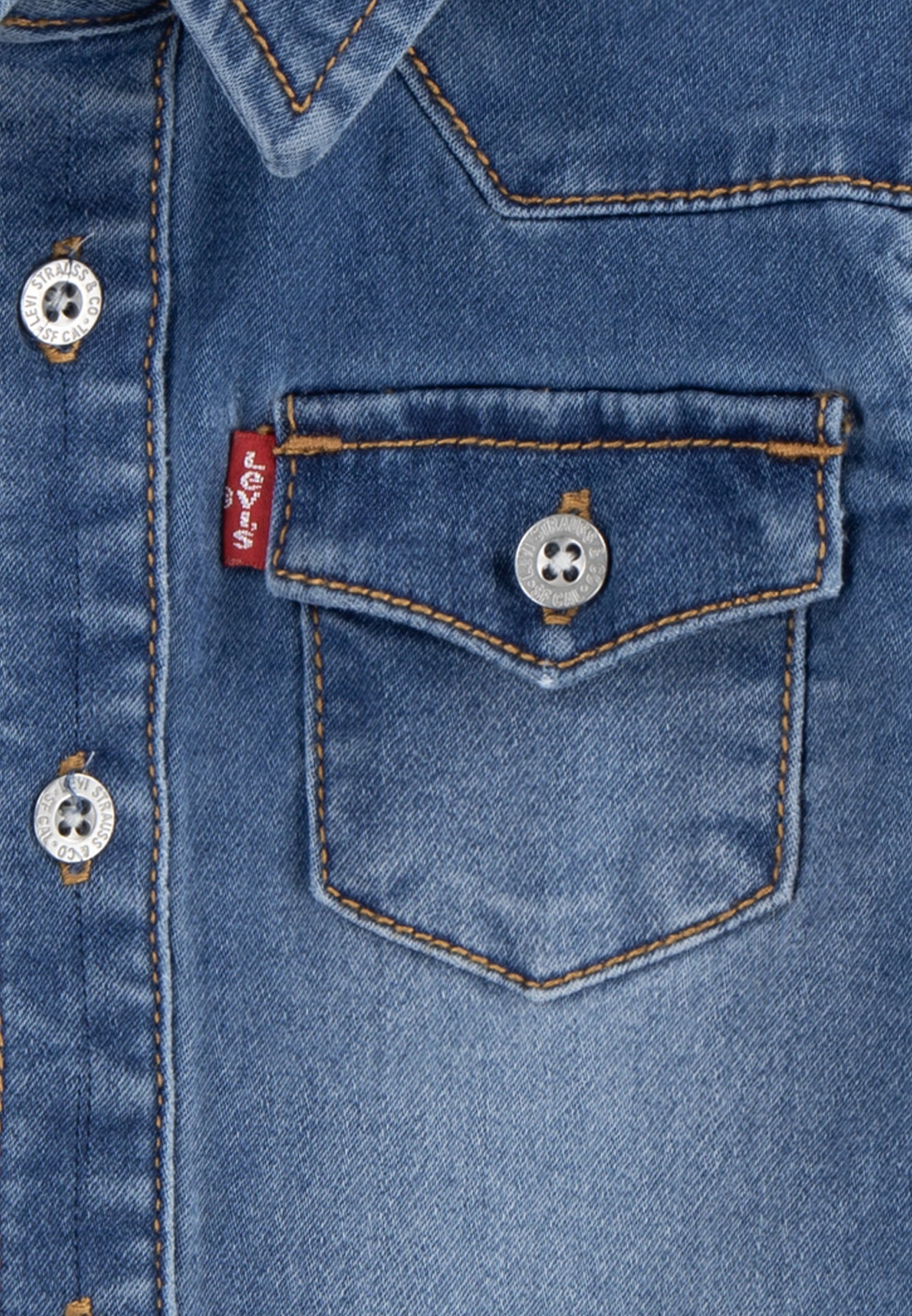Levi's® MY FIRST BARSTOW - Särk - denimsinine