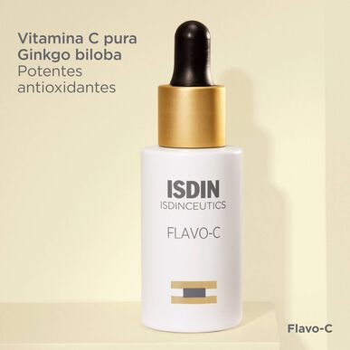 Isdinceutics Rejuvenate Flavo-C Serum Smoothes Wrinkles Brightening Anti-Wrinkle Face Serum Vitamin C 30 ml 30 ml