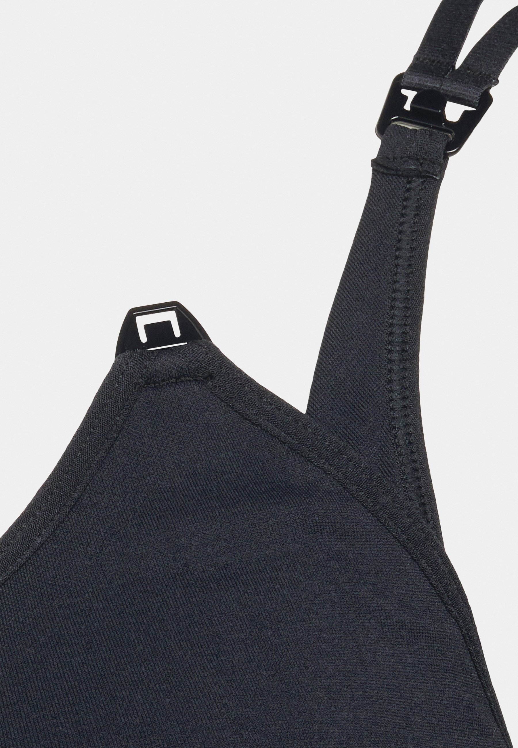 Lindex SEAMLEAS NURSING BIUSTONOSZ 2 PACK - Biustonosz typu T-shirt - czarno-biały