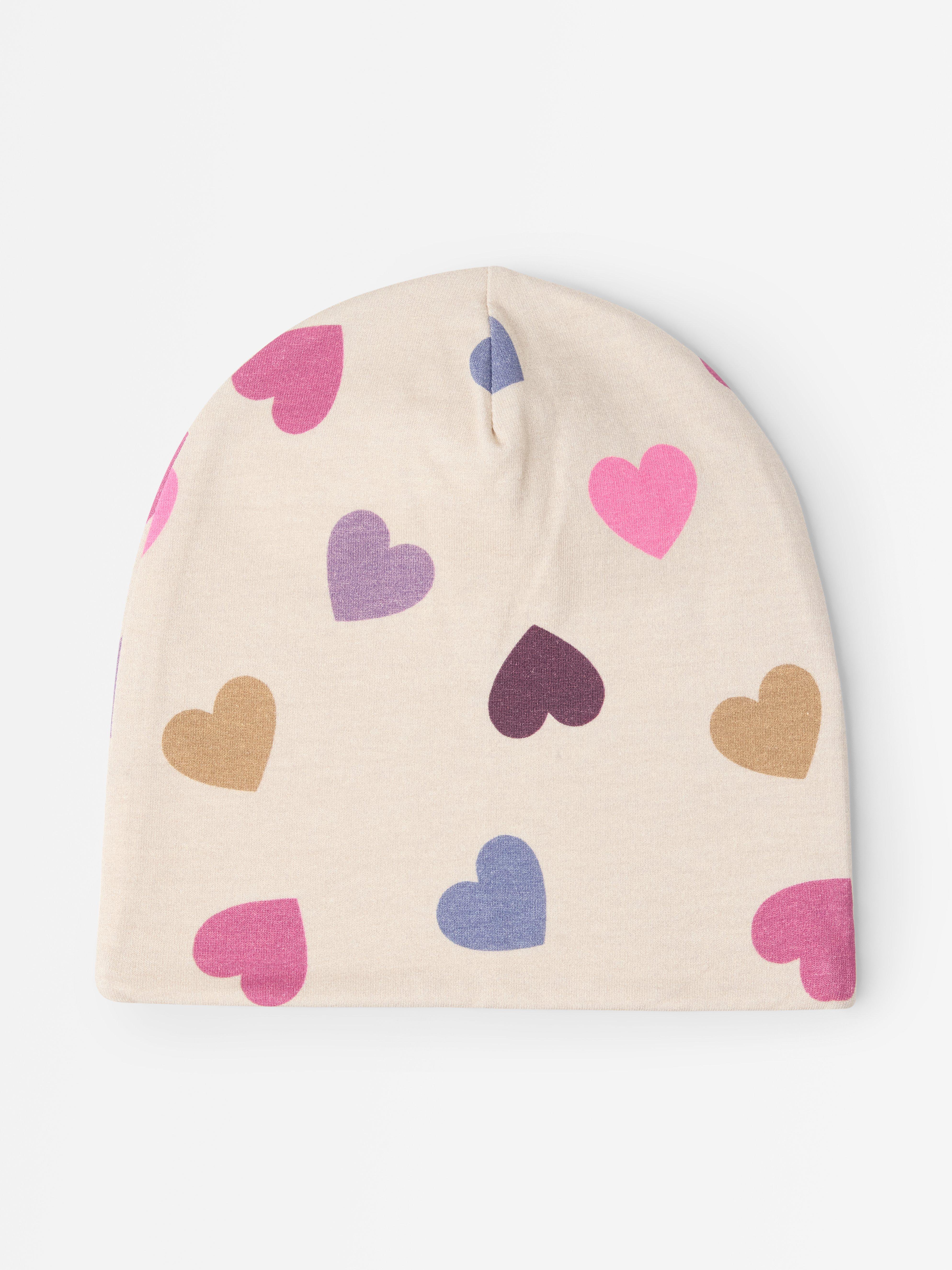 Lue med fôr Lys beige