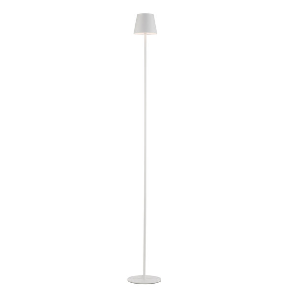 Buria LED-staande lamp op batterijen, wit
