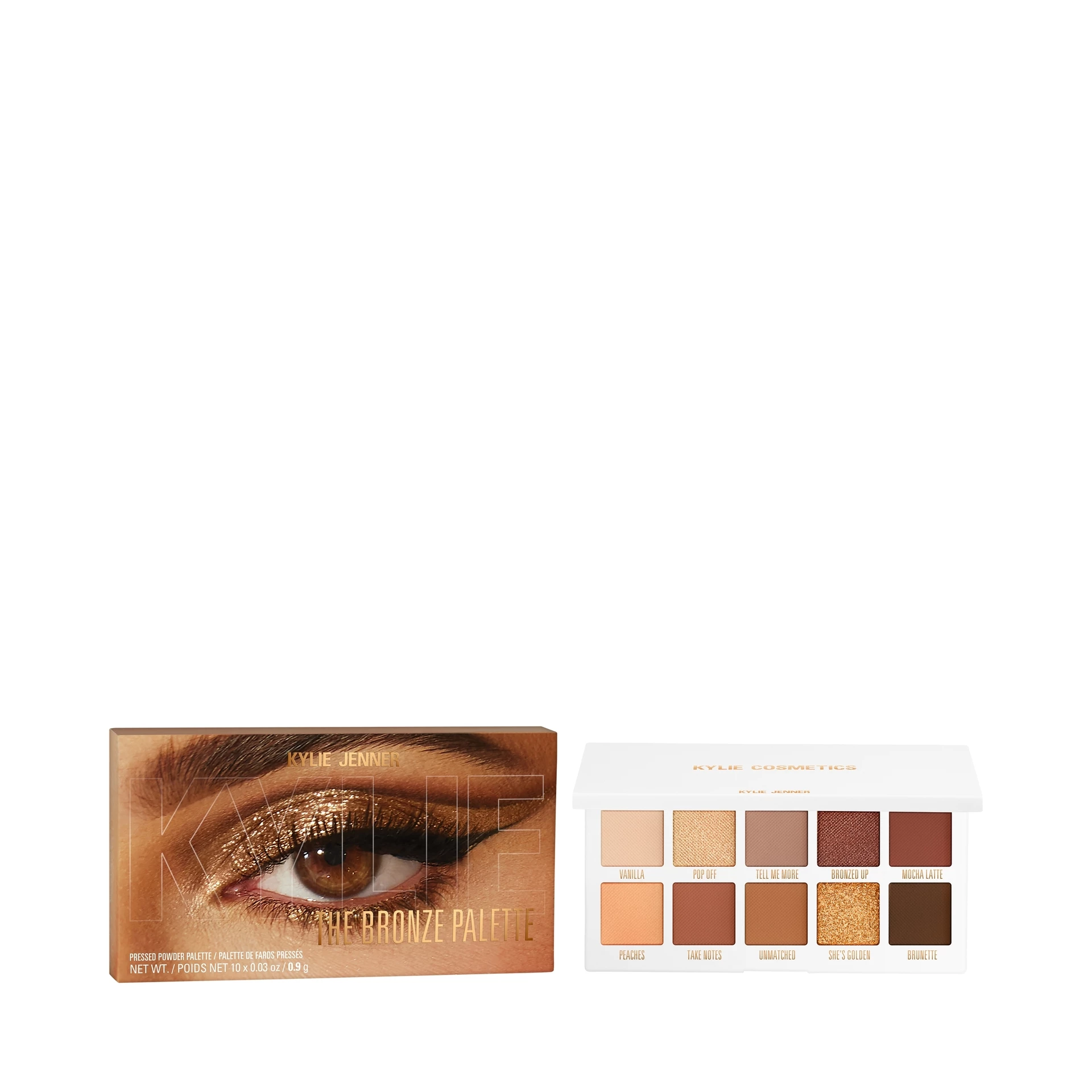 Bronz préselt púder paletta - Kylie By Kylie Jenner