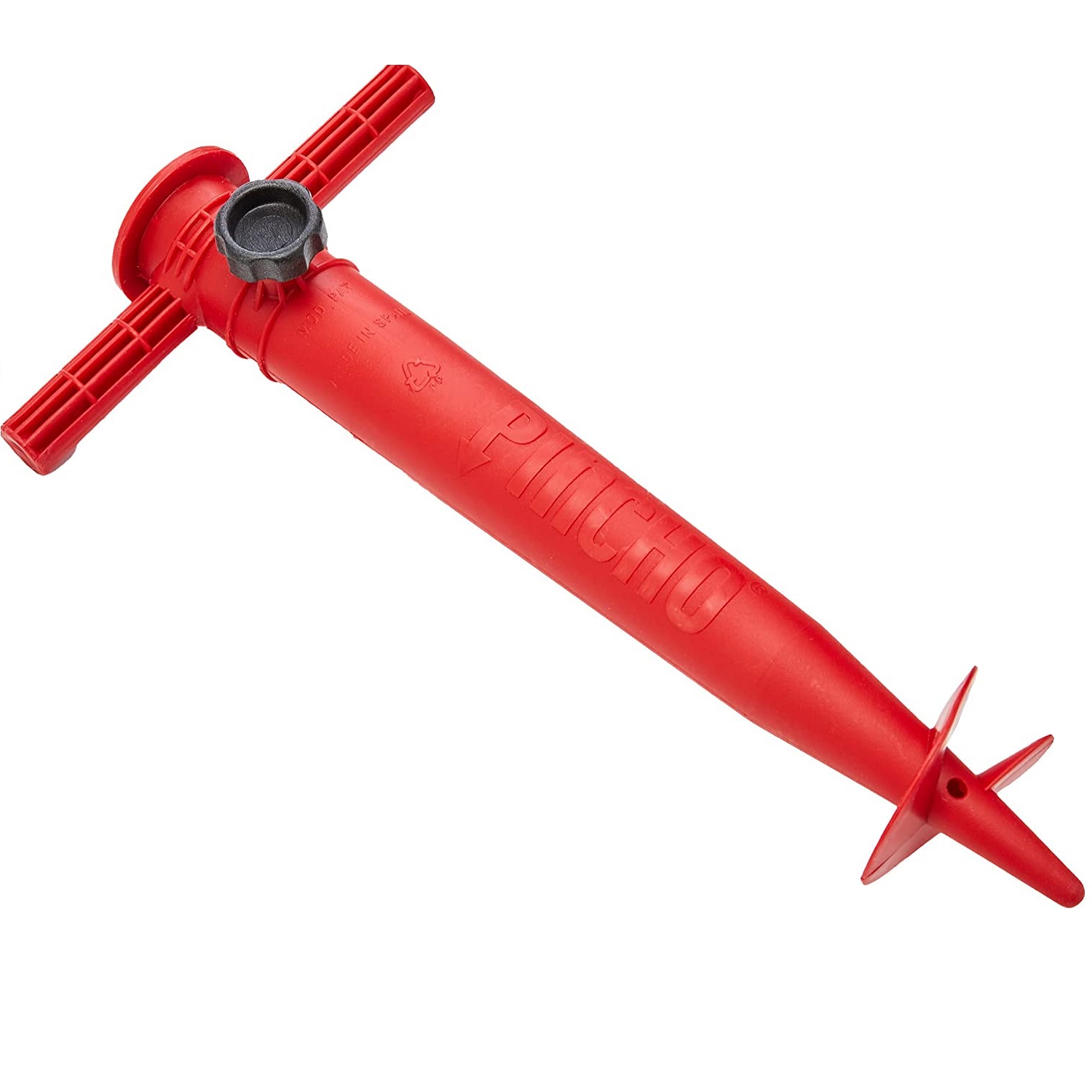 Paraplustandaard van plastic spiesjes
