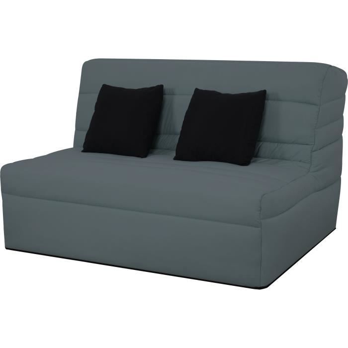 Divano letto DUNLOPILLO a 2 posti BZ - Grigio - DREAMER