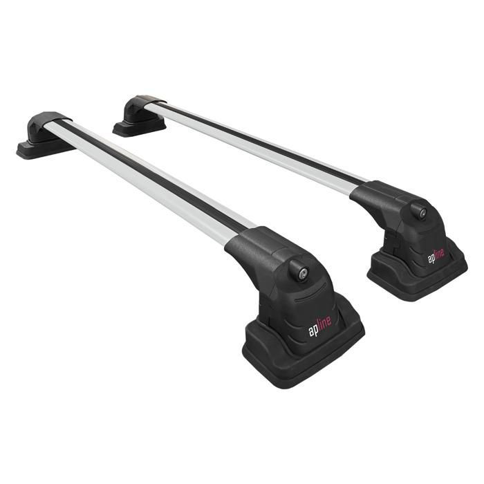 Barras de techo ACE-3 compatibles con Peugeot Expert Traveller 2017-2026, portaequipajes para coche, aluminio gris, 2 barras.