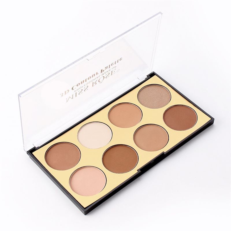 UNIQ Miss Rose Collection Bronzer 3D kontūru palete - 1 gab.