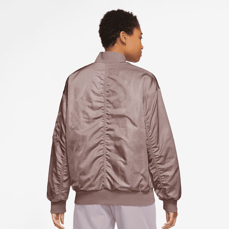 Chaqueta bomber reversible estilo universitario de Sportswear