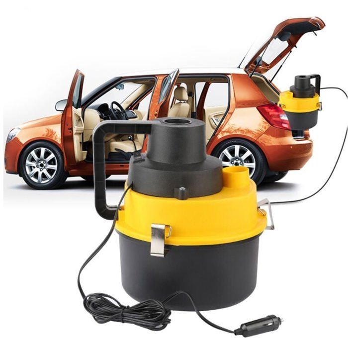 Aspiradora para coche, aspiradora multifuncional para coche, aspiradora portátil para sólidos y líquidos, accesorios universales para coche, PZCC