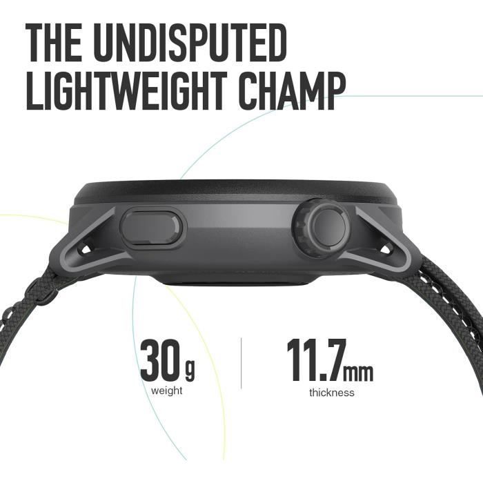 COROS Pace 3 Sport GPS Watch - Ultra-lightweight - 17-day battery life - Dual-frequency GPS