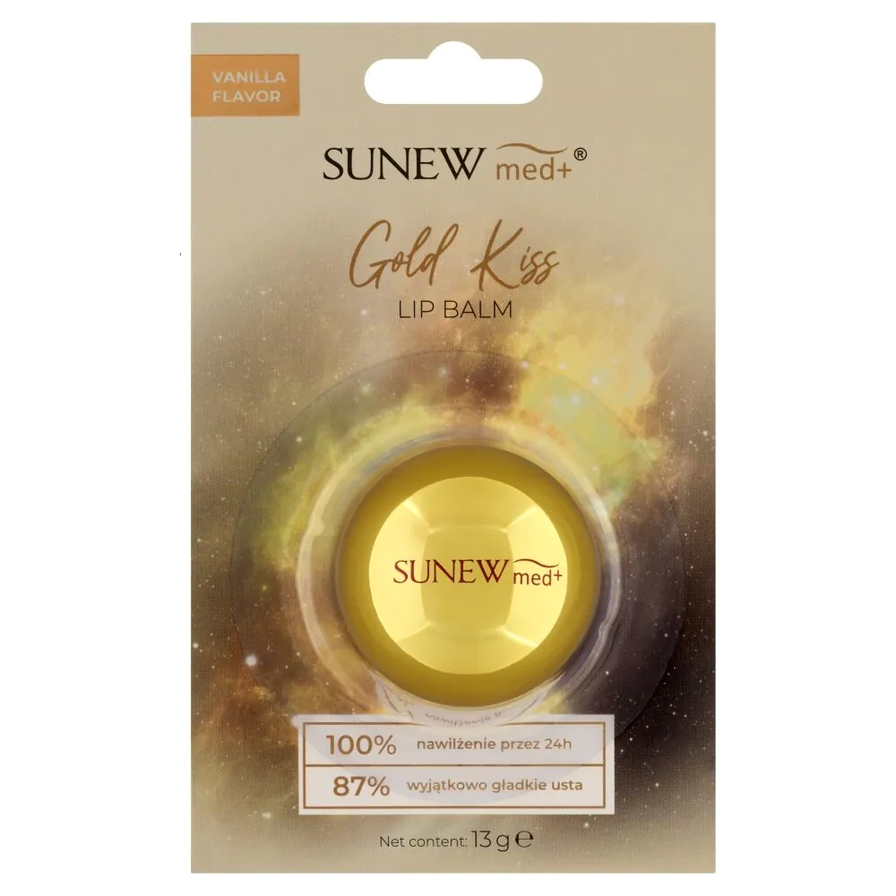 Sunew Med+ Gold Kiss Balsam do ust Waniliowy