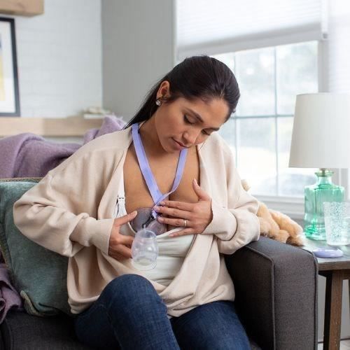 LANSINOH Silicone Breast Pump