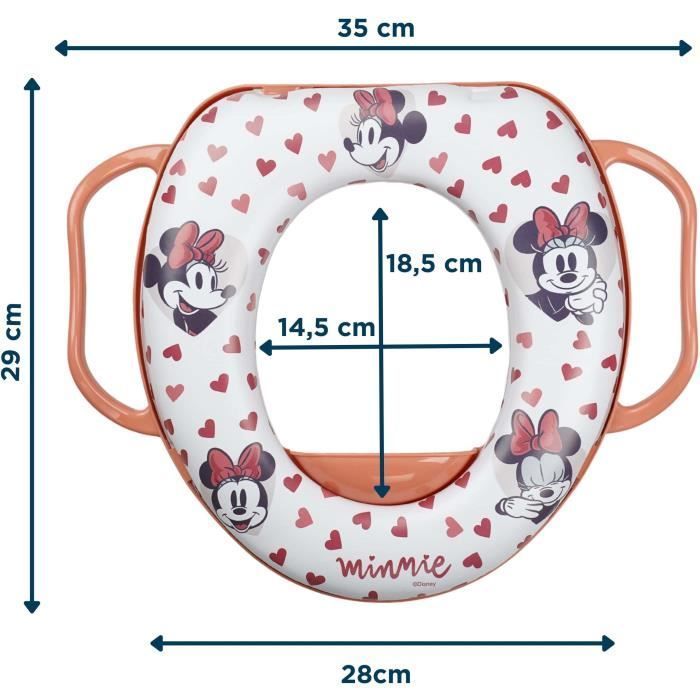 WC-Sitzverkleinerer – THERMOBABY – Komfort mit Griffen – Minnie