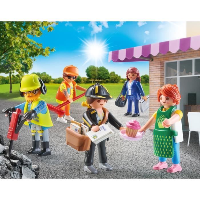 PLAYMOBIL – Meine Figuren: Berufe – Stadtleben – ab 5 Jahren – 58 Teile