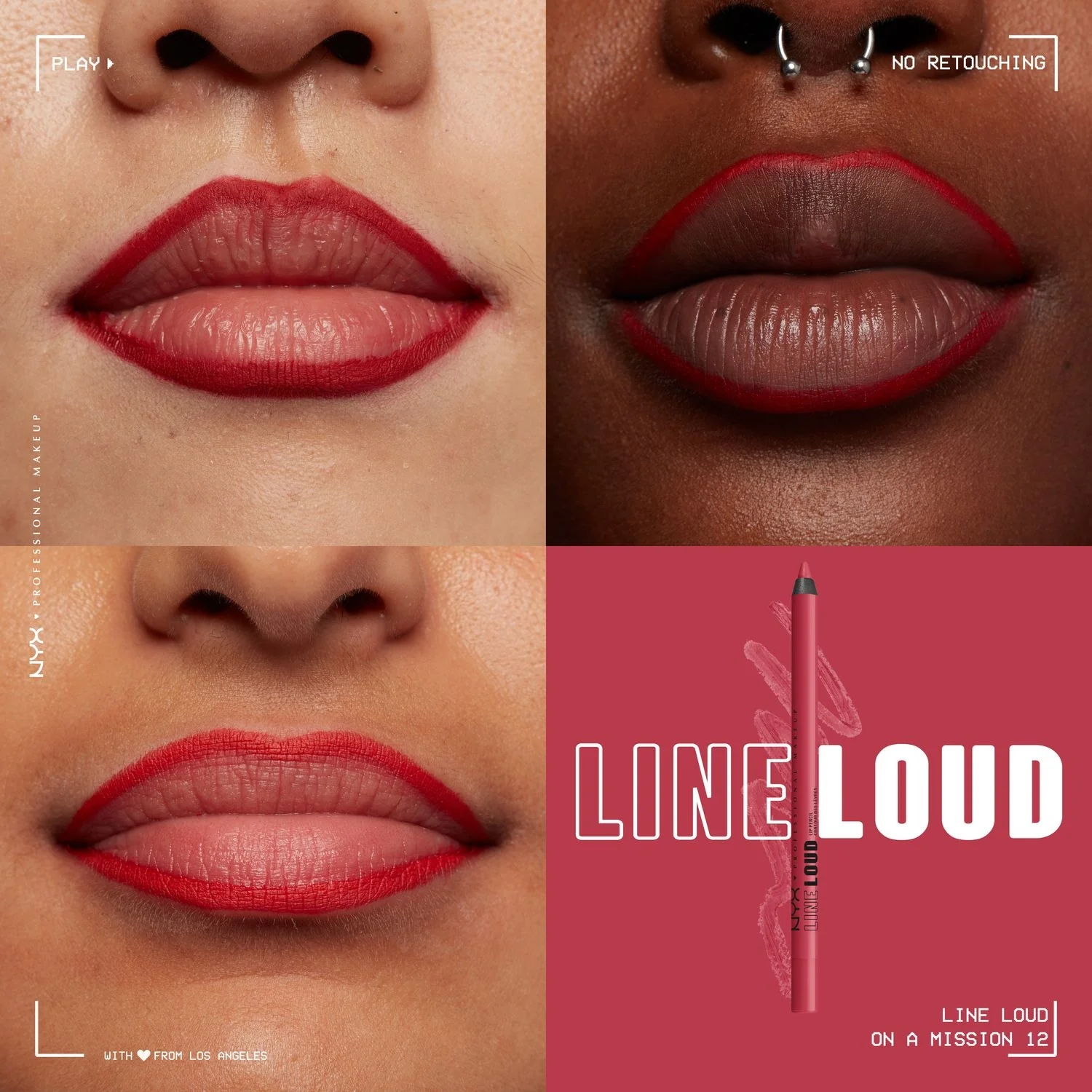 Labbra Line Loud Lip Liner Pencil - Matita labbra