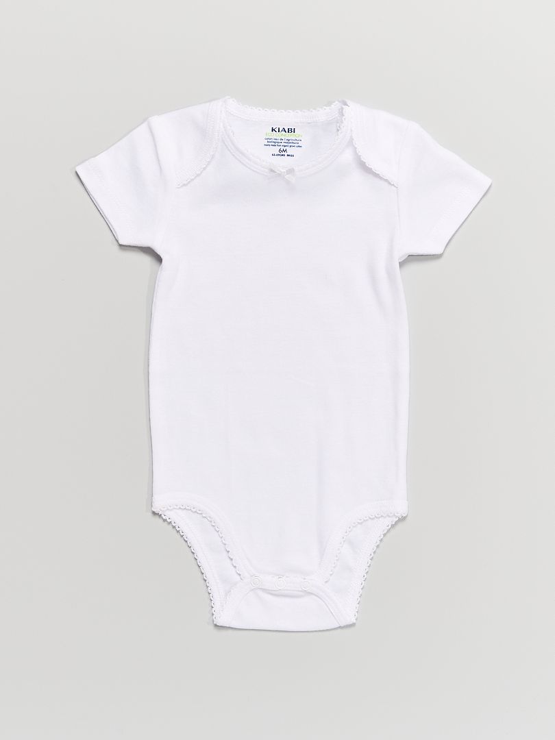 Conjunto de 3 bodys - BLANCO