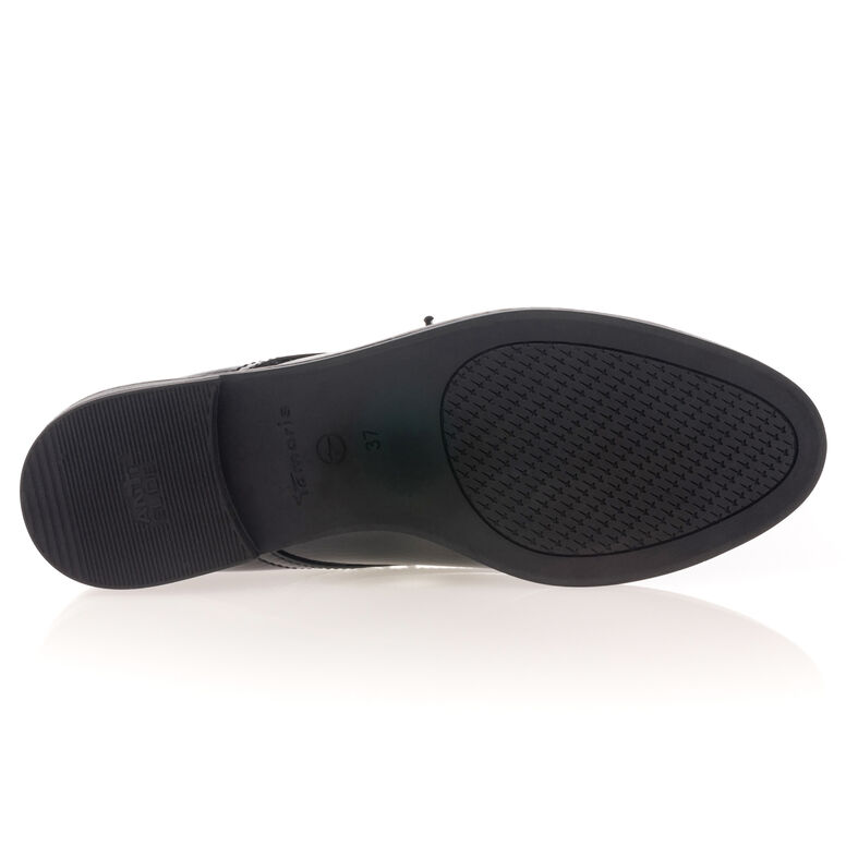 Schwarze Schnürschuhe für Damen / Derby-Schuhe