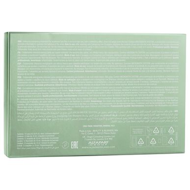 Alfaparf Milano Loción Renovadora del Cuero Cabelludo Semi di Lino Tratamiento Energizante para Cabello Debilitado 12 x 10 ml