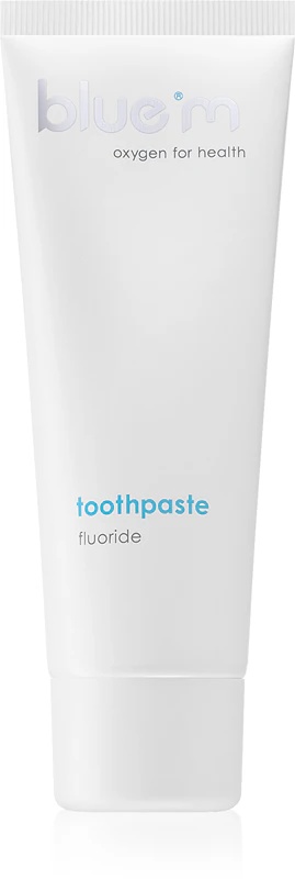Zobna pasta Blue M Oxygen for Health s kalcijevim fluoridom in fluoridom