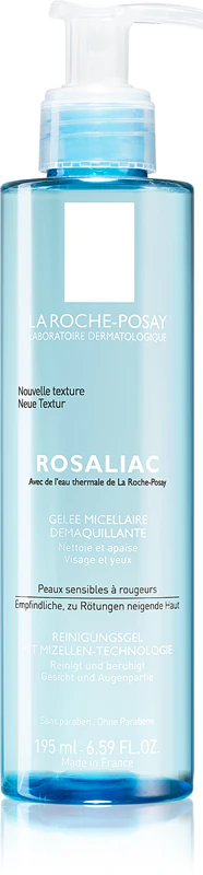 La Roche-Posay Rosaliac reinigende micellaire gel voor de gevoelige huid die gevoelig is voor verkleuringen.