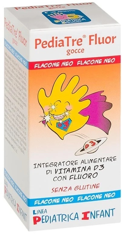 Nahrungsergänzungsmittel Pediatre Fluor Tropfen 7 ml