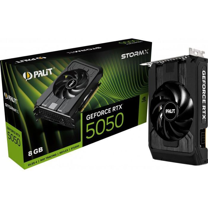 PALIT - Scheda grafica - GeForce RTX 5050 - StormX Mini ITX - 8 GB