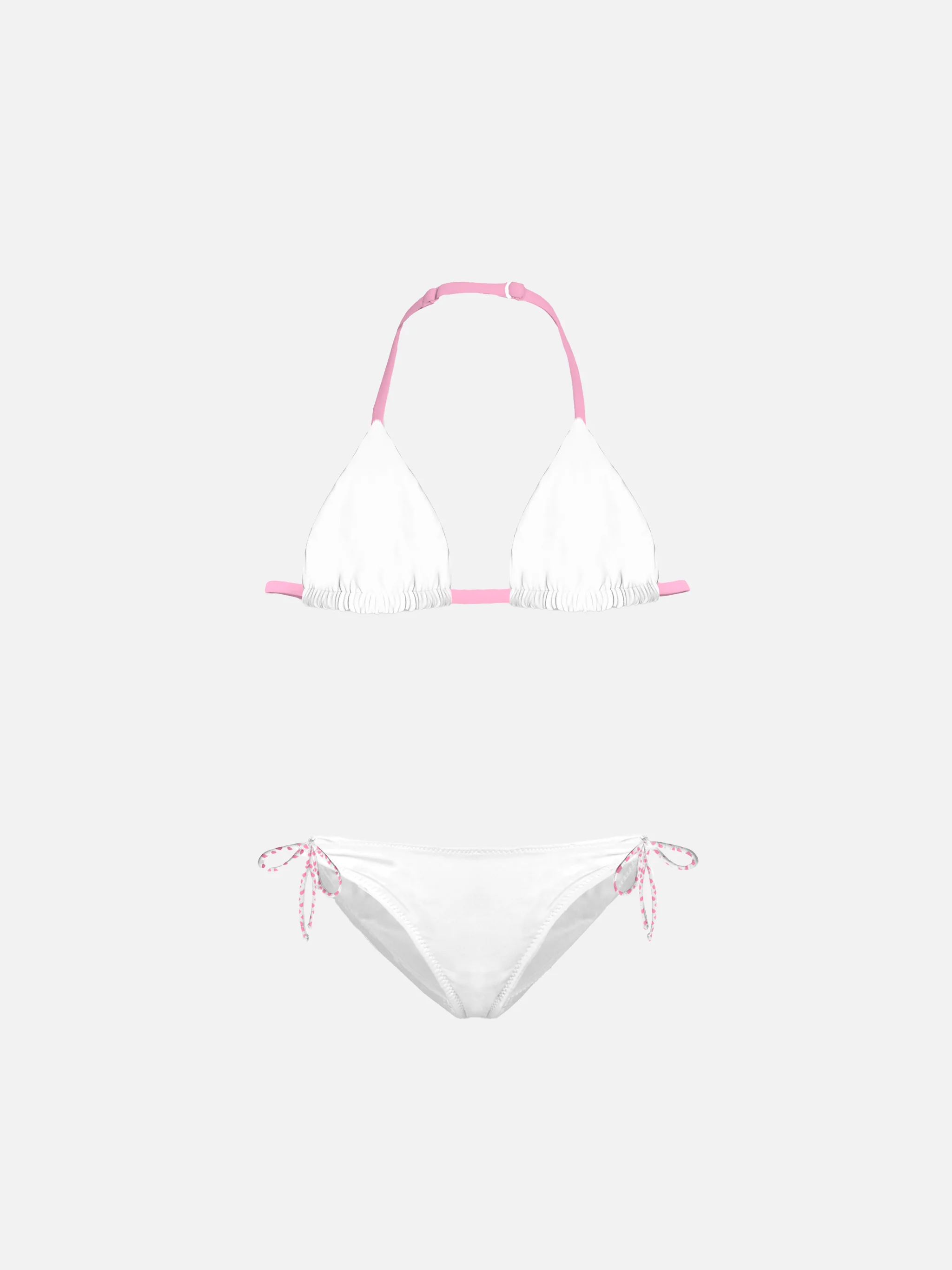 Bikini da bambina ricamo I Love Forte