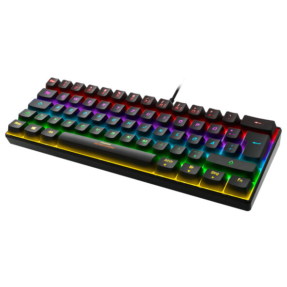 Μηχανικό μίνι πληκτρολόγιο RGB για παιχνίδια