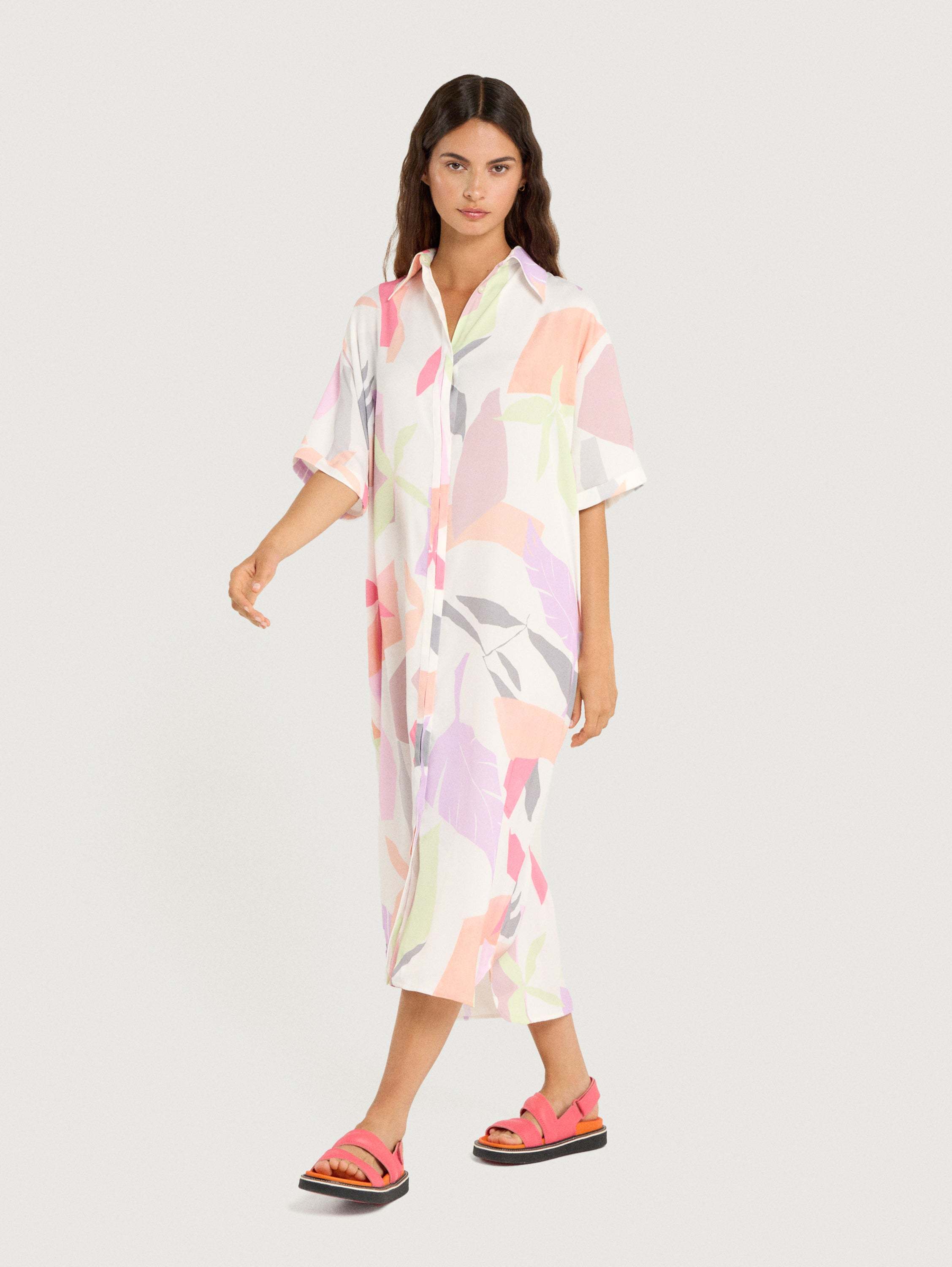 VESTIDO CAMISERO BALEARIC OFF WHITE