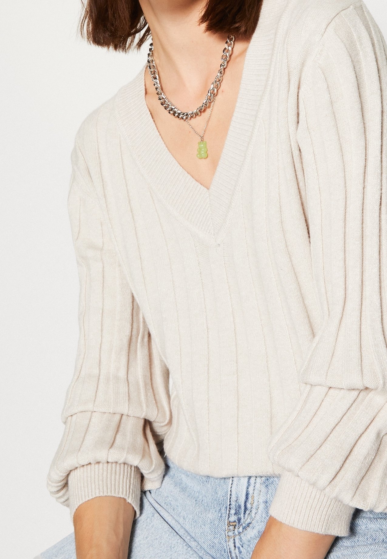 Jumper oggetto - grigio