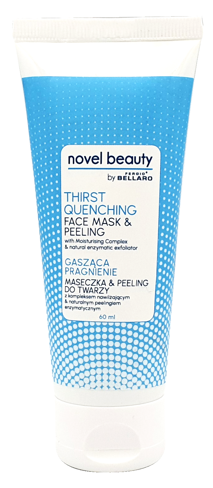 Pleťová maska a peeling na uhasenie smädu Pleťové masky