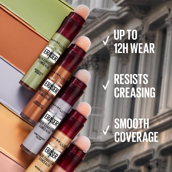Maybelline New York Instant Eraser Purple krāsas koriģējošais korektors<br>